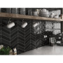 EQUIPE 23366 CHEVRON WALL BLACK right