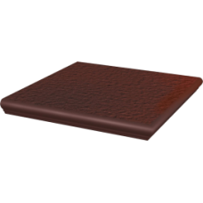 Paradyz CLOUD BROWN KAPINOS STOPNICA NAROŻNA 33X33 G1
