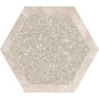 Ornamenta Cocciopesto Sabbia + Terracotta Hexagon D60 (CP60STC)