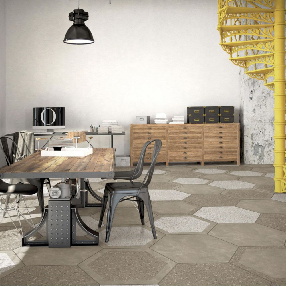 Ornamenta Cocciopesto Sabbia Hexagon D60 (CP60S)