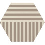 Ornamenta Corebasics Stripes Ivory Hexagon 60 (CB60SI)