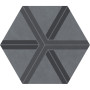 Ornamenta Corebasics Plot Grey Hexagon 60 (CB60PLG)