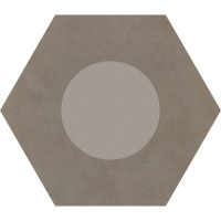 Ornamenta Corebasics Dot-Positive Ashgrey Hexagon 60 (CB60DPA)