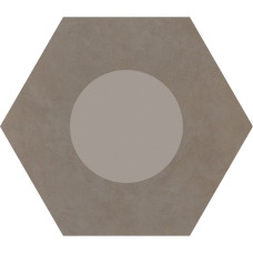 Ornamenta Corebasics Dot-Positive Ashgrey Hexagon 60 (CB60DPA)