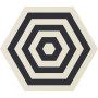 Ornamenta Corebasics Target White Hexagon 60 (CB60TW)