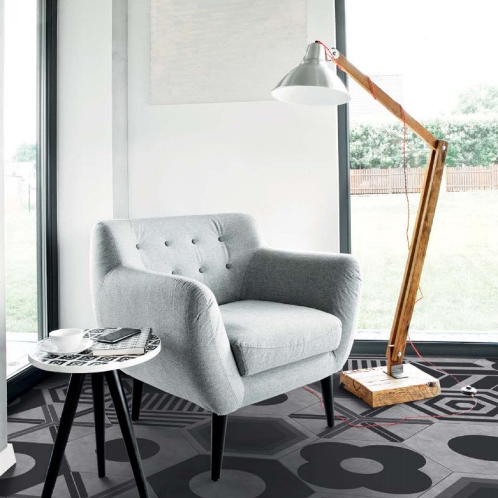 Ornamenta Corebasics Dot-Positive Grey Hexagon 60 (CB60DPG)