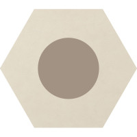 Ornamenta Corebasics Dot-Positive Ivory Hexagon 60 (CB60DPI)