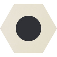 Ornamenta Corebasics Dot-Positive White Hexagon 60 (CB60DPW)