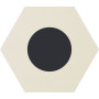 Ornamenta Corebasics Dot-Positive White Hexagon 60 (CB60DPW)