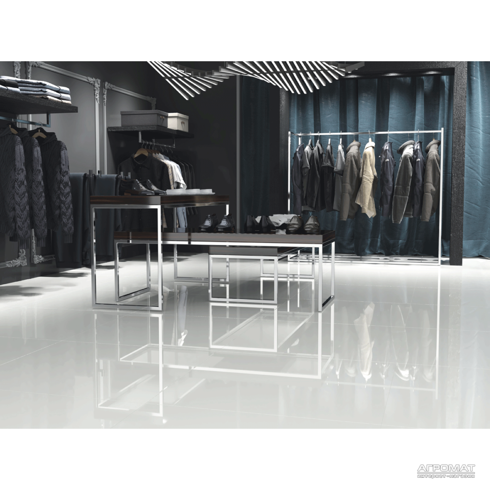 APE CRYSTAL WHITE POLISHED RECT