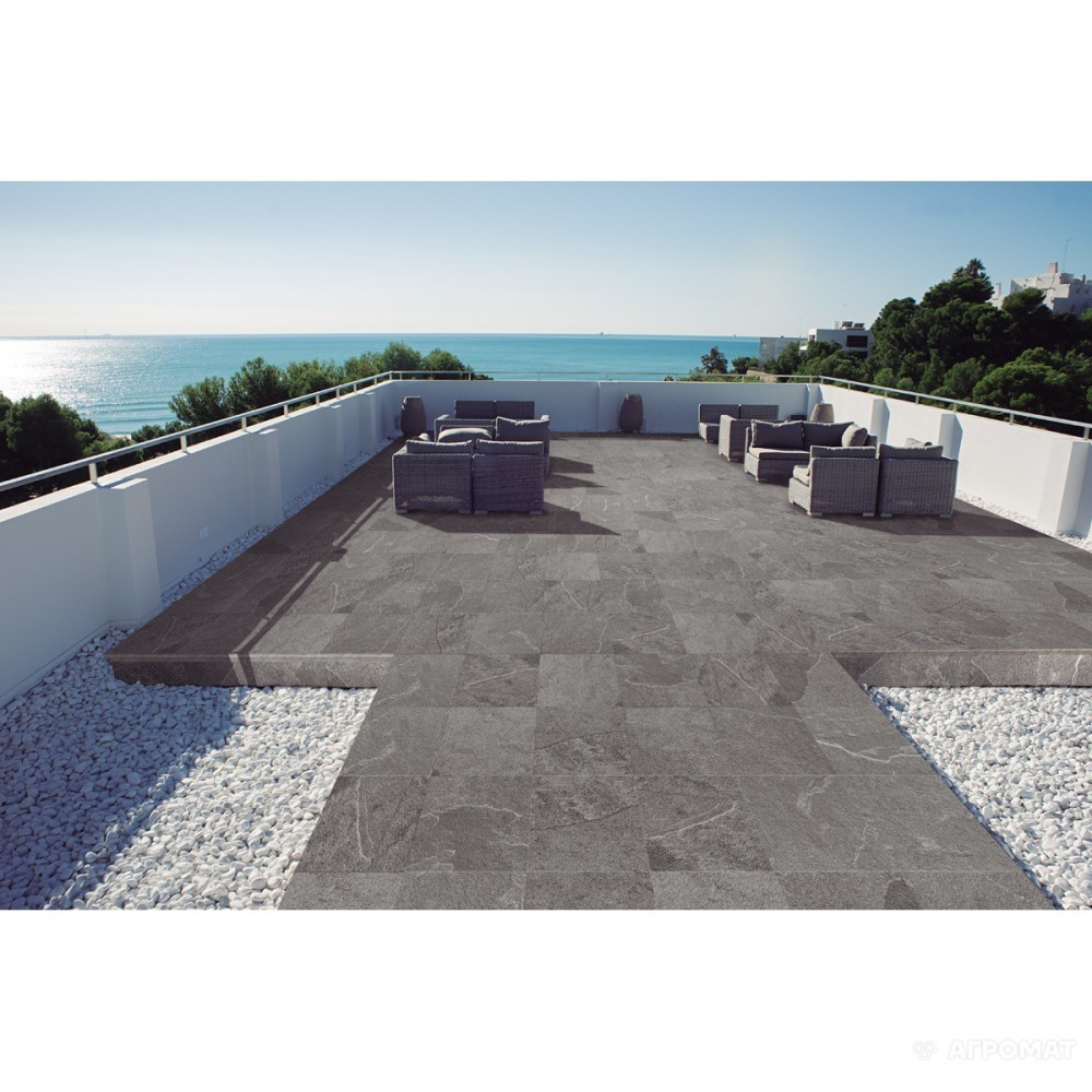 ALMERA CERAMICA (SPAIN) DAKOTA GRIS PELDANO FIO