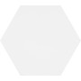 Ornamenta Decor White Hexagon 23 (DE23W)