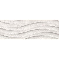 Ceramika Color Denver Soft Grey Onda(Wave) Rett. Gat.1 25*75