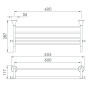 Держатель для полотенца IMPRESE PODZIMA LEDOVE ZMK01170129