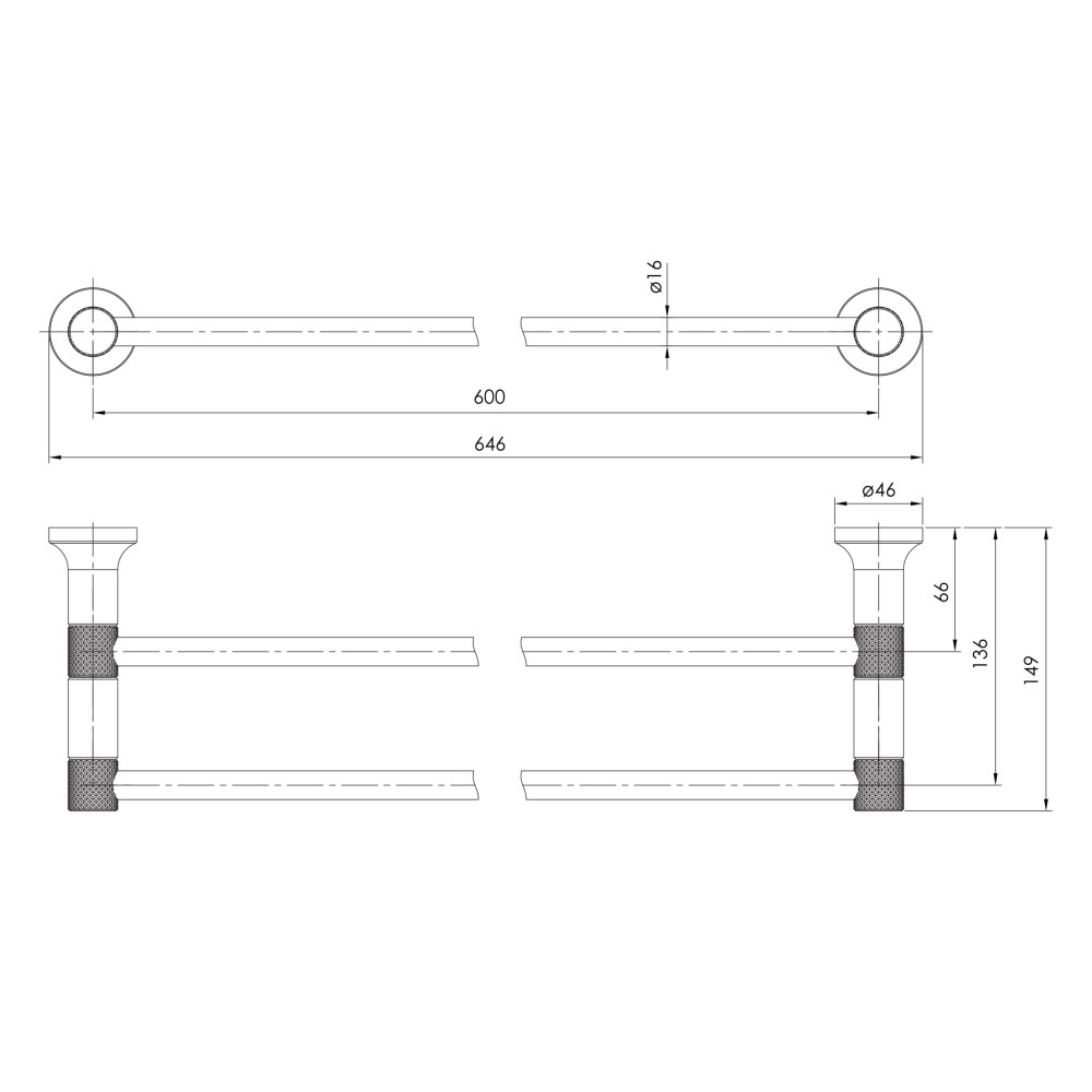 Держатель для полотенца IMPRESE BRENTA ZMK071901290