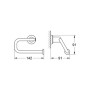 Держатель для туалетной бумаги GROHE ATRIO 40313000