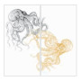 Fiandre Design your slabsOctopusGoldComposizioneVisions 2шт300x150Luc6мм(Y4UY00D330006)