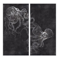Fiandre Design your slabsOctopusWhiteComposizioneVisions 2шт300x150Nat6мм(Y4UZ00D330006)