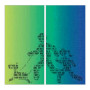 Fiandre Design your slabsRunManComposizioneVisions 2шт300x150Nat6мм(Y4V400D330006)
