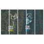 Fiandre Design your slabsWillYellow&BlueComposizioneVisions 5шт300x100Nat6мм(Y4V200D530006)