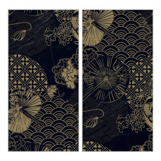 Fiandre Design your slabsKyotoGoldComposizioneVisions 2шт300x150Luc6мм(Y4UU00D330006)