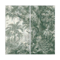 Fiandre Design your slabsWoodlandGreenComposizioneNature 2шт300x150Luc6мм(Y4TT00D330006)