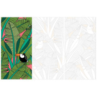 Fiandre Design your slabsToucansForestGreenComposizioneNature 3шт300x150Luc6мм(Y4U600D453006)