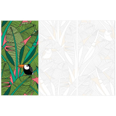Fiandre Design your slabsToucansForestGreenComposizioneNature 3шт300x150Luc6мм(Y4U600D453006)