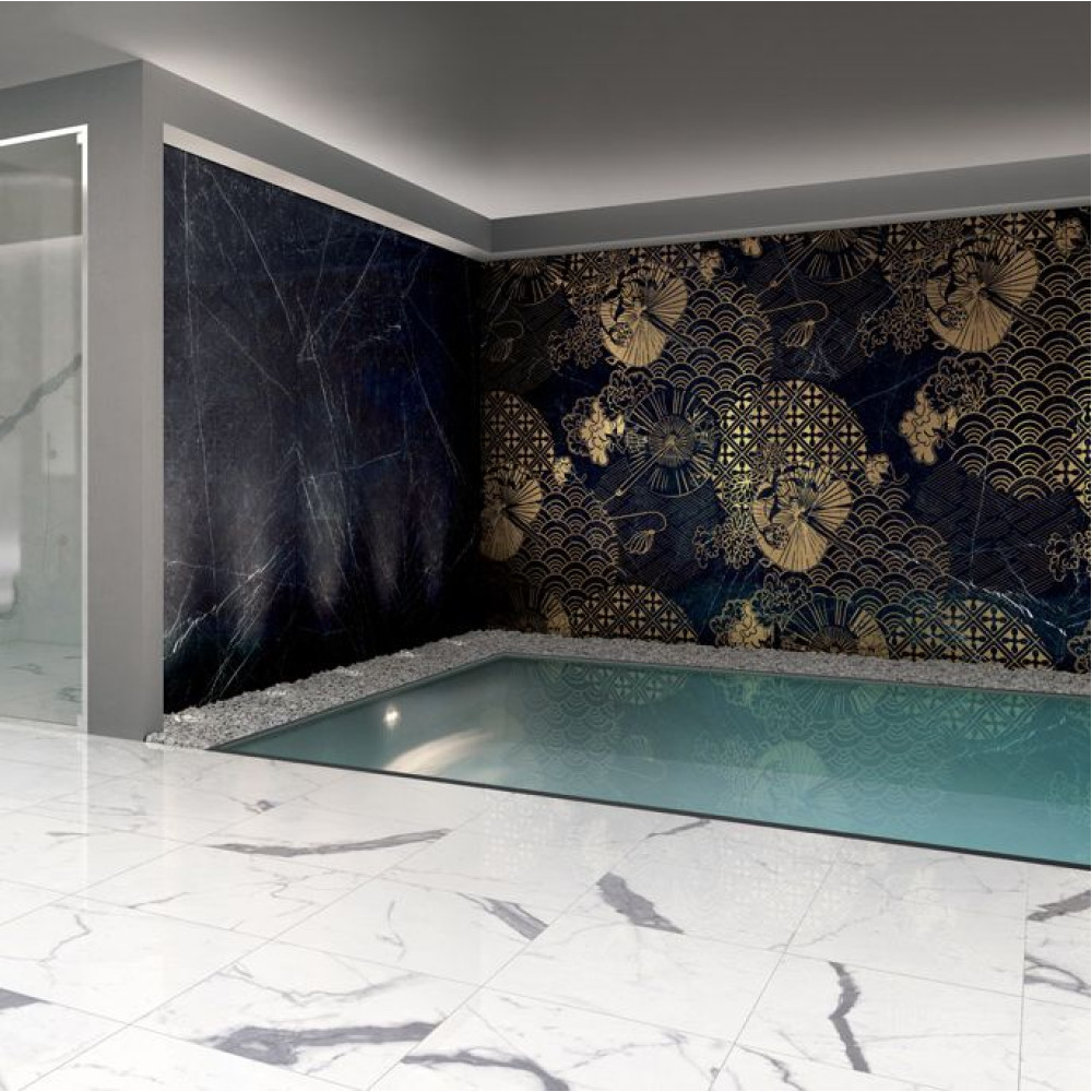 Fiandre Design your slabsKyotoSilverComposizioneVisions 2шт300x150Nat6мм(Y4UV00D330006)