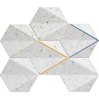 Tubądzin Dots grey 29,8x22,1 Gat.1