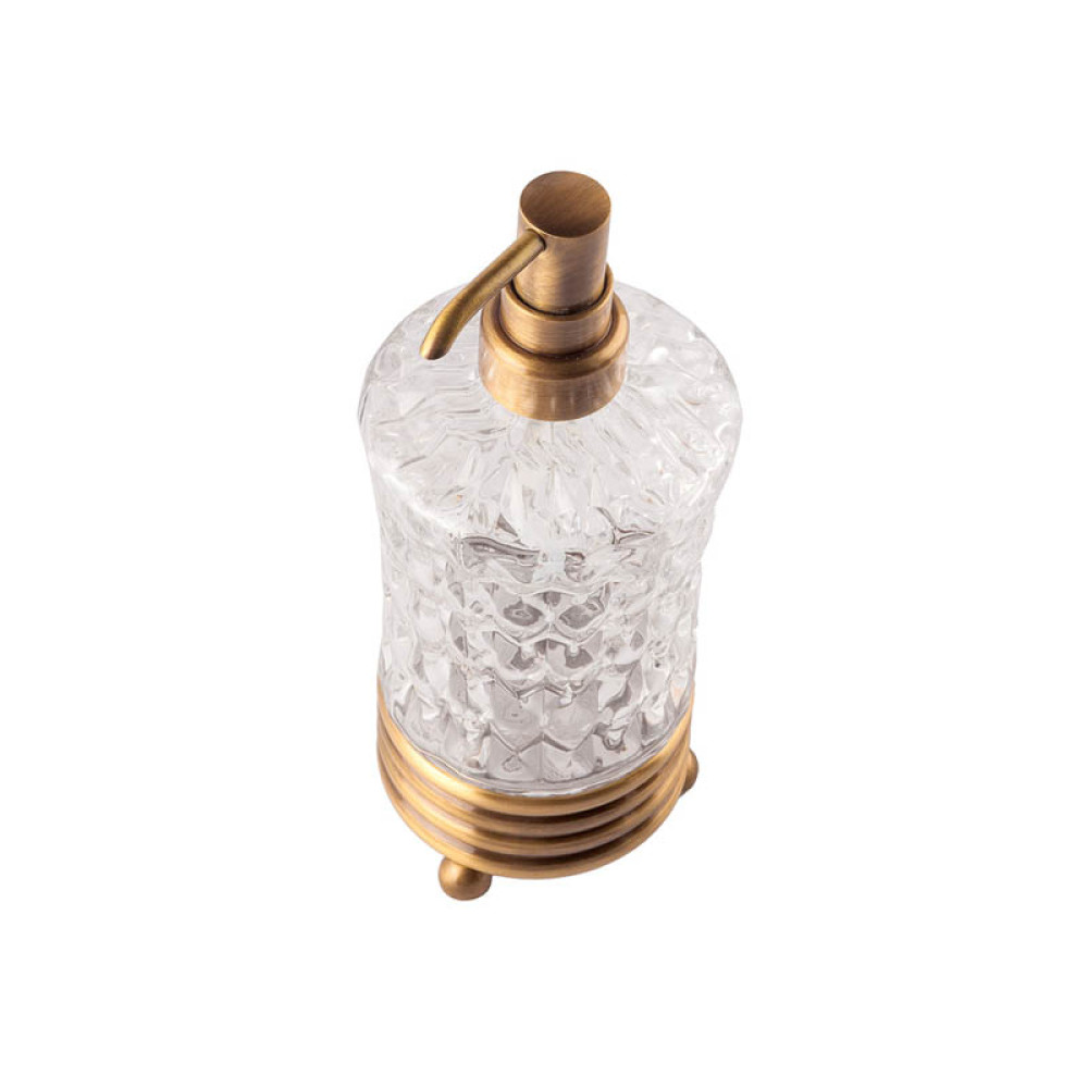 Дозатор для жидкого мыла KUGU Hestia antique Freestand 930A