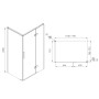 Душевая кабина VOLLE NEMO 10-22-171Rglass