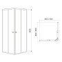 Душевая кабина RJ VELUM 90RZ082