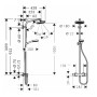 Душевая система HANSGROHE CROMETTA 160 27264400