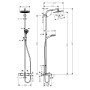 Душевая система HANSGROHE Crometta S 27320000