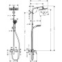 Душевая система HANSGROHE Crometta E 27284000
