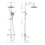 Душевая система IMPRESE CENTRUM T-10260SR