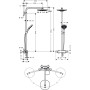 Душевая система HANSGROHE RAINDANCE SELECT S SHOWERPIPE 27129000