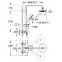 Душевая система GROHE VITALIO 26556000