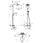 Душевая система HANSGROHE CROMA SELECT 26792000
