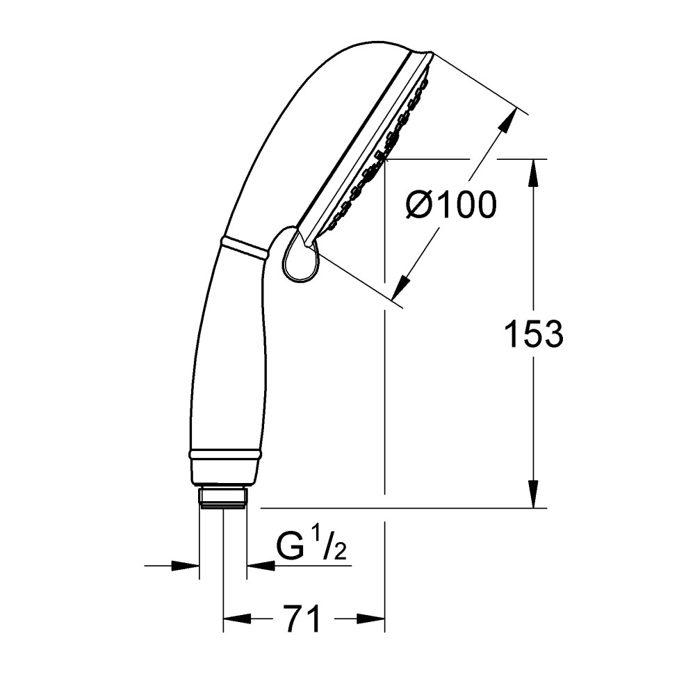 Душовий гарнітур GROHE NEW TEMPESTA RUSTIC 27805001
