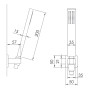 Душовий гарнітур IMPRESE GRAFIKY ZMK041807100
