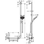 Душовий гарнітур HANSGROHE Unica Comfort 26326400