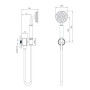 Душевой гарнитур IMPRESE HYDRANT ZMK031806100