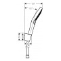 Душевой гарнитур HANSGROHE Raindance Select S 26721400