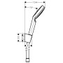 Душовий гарнітур HANSGROHE CROMETTA 26567400