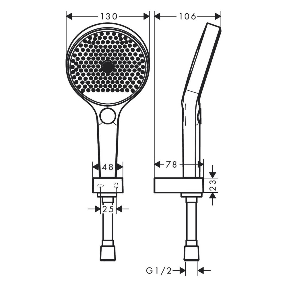 Душевой гарнитур HANSGROHE RAINFINITY 26852700