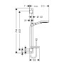 Душевой гарнитур HANSGROHE Raindance Select S 26630000