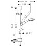 Душовий гарнітур HANSGROHE MyClub 26753402