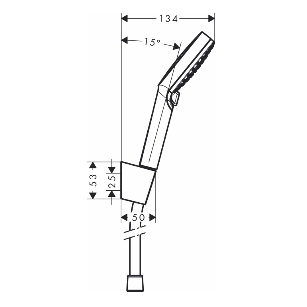 Душовий гарнітур HANSGROHE CROMETTA 26691400